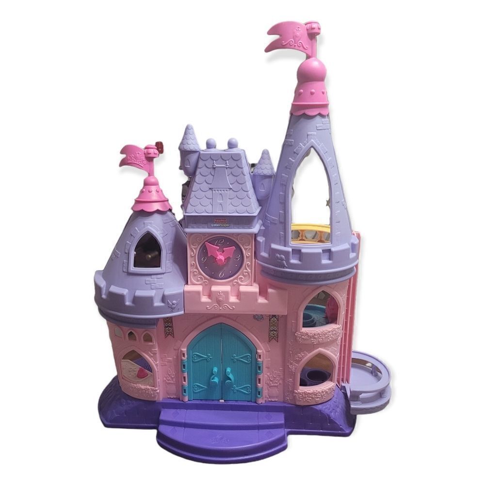 Retired RARE Disney Little people castle & princesses